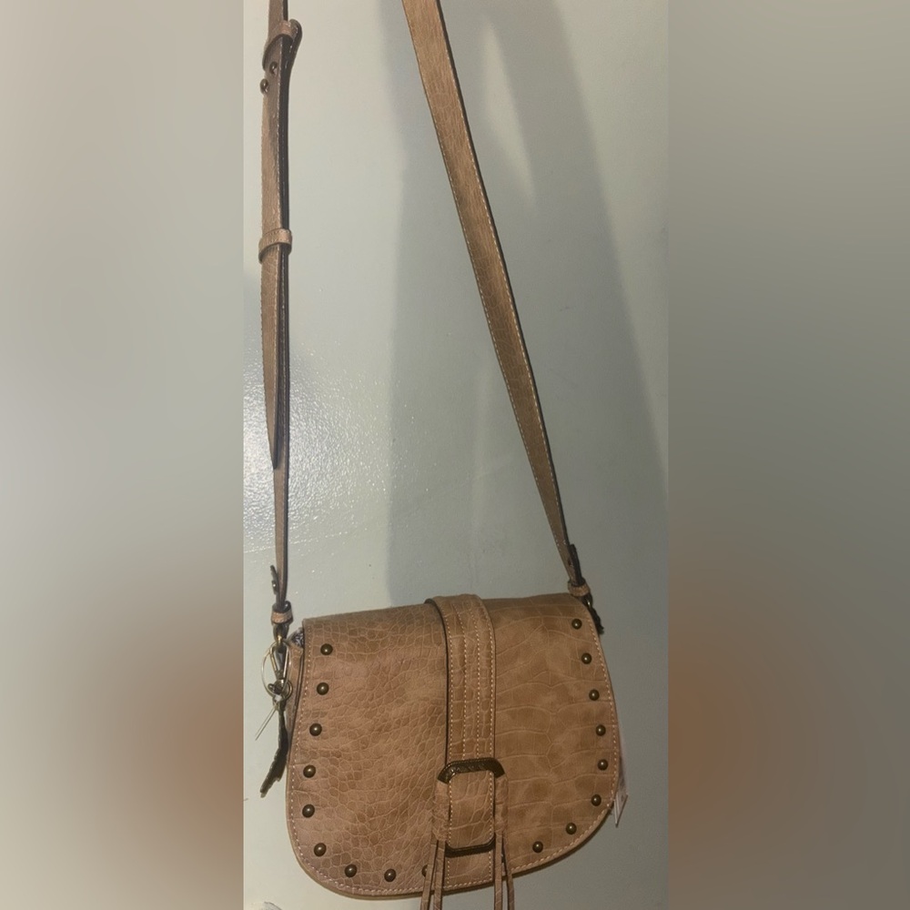 Jessica Simpson Tan Crossbody Shoulder Bag - Women